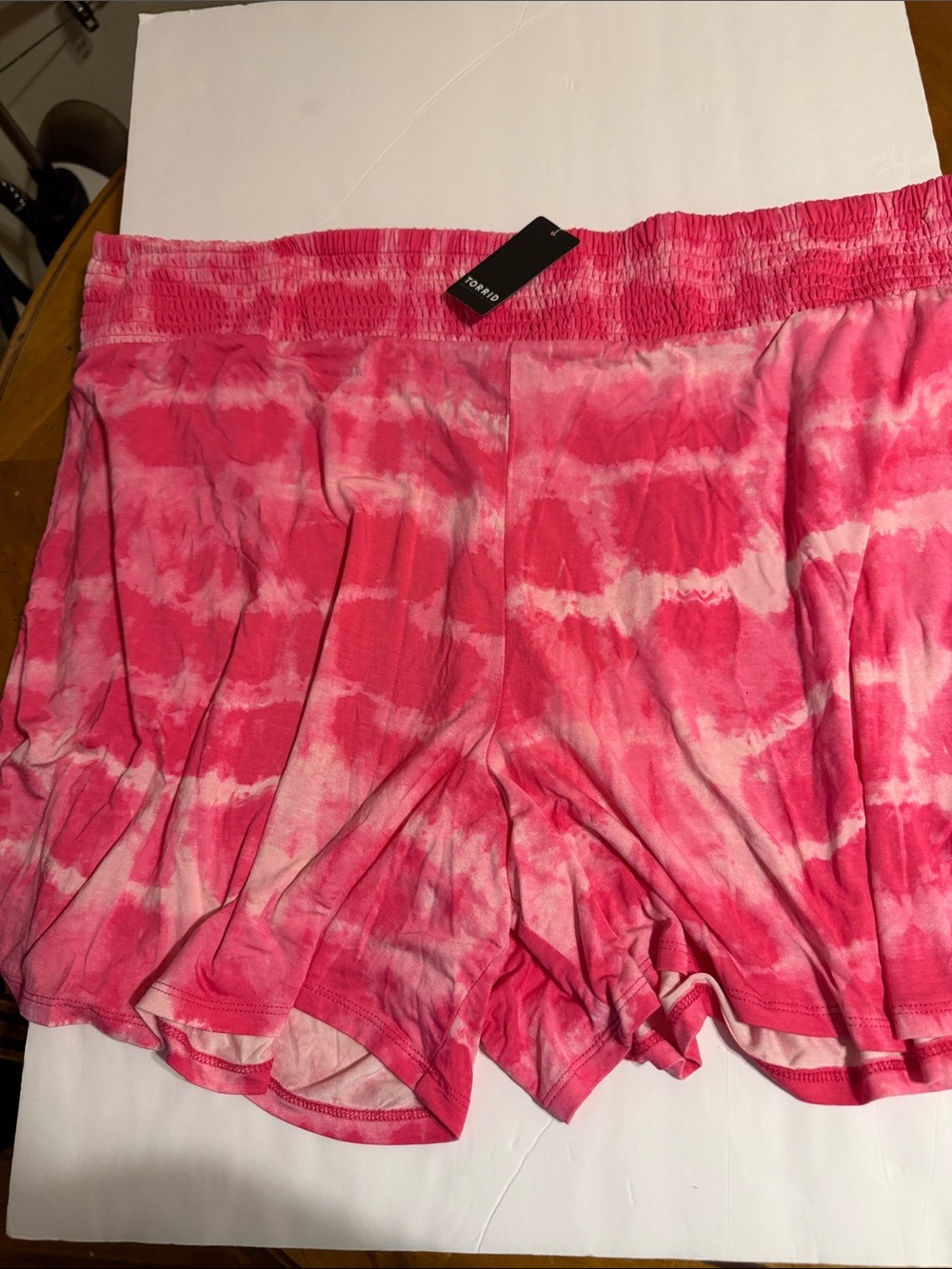 torrid Pink Tie-Dye Lounge Shorts